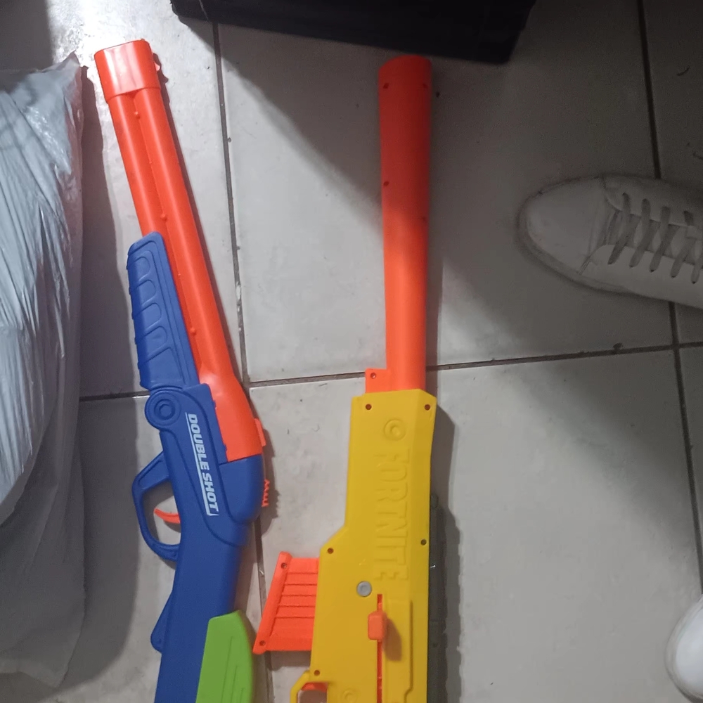 Toy Blaster - Blue, Orange, Yellow